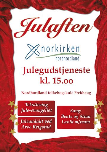 JULEGUDSTJENESTE 24. DESEMBER