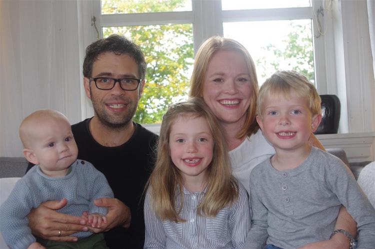 FAMILIEN HAALAND PÅ PLASS I BANGLADESH